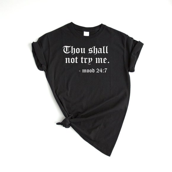 Try Me T-shirt - Picture 1 of 2